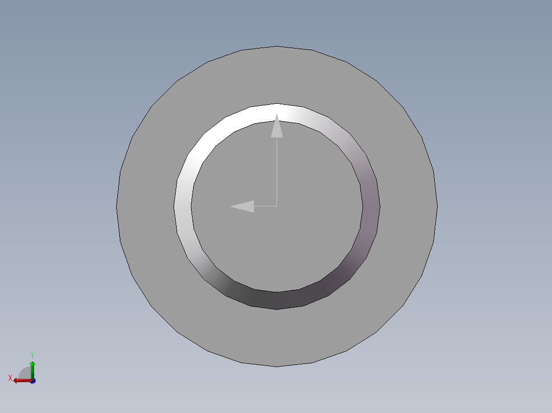 活塞杆工艺分析后视图