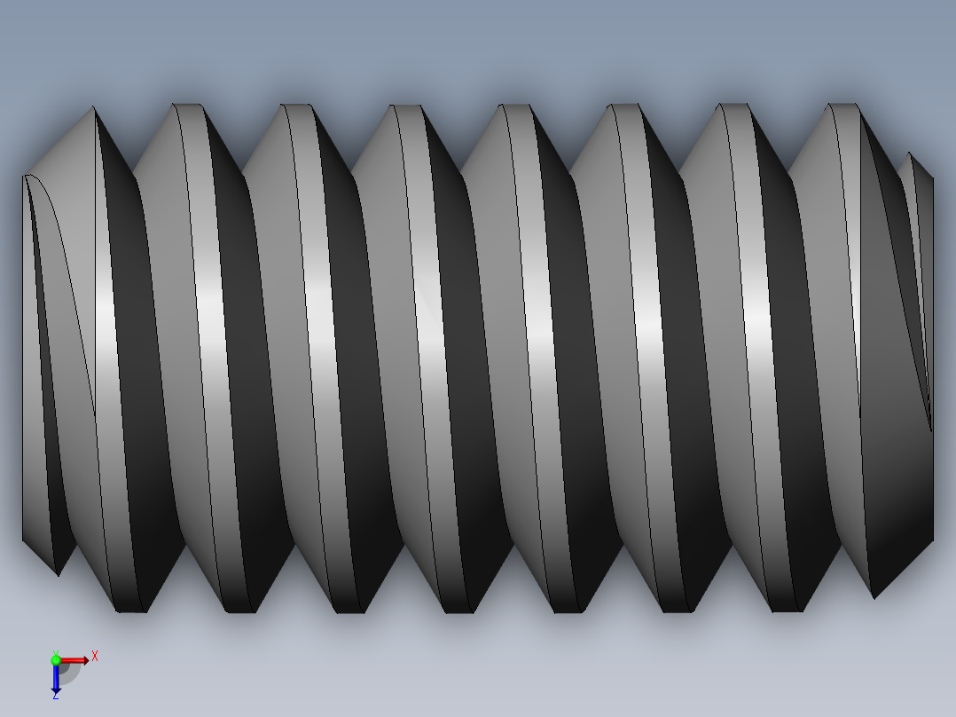 DIN 913-ISO 4026 固定螺钉-M1.4 L=2.5.SLDPRT俯视图