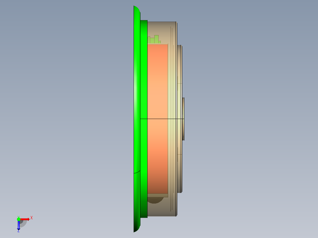 长安轻型货车鼓式制动器的设计【领从蹄式】【含三维catia+全套CAD图+文档】俯视图