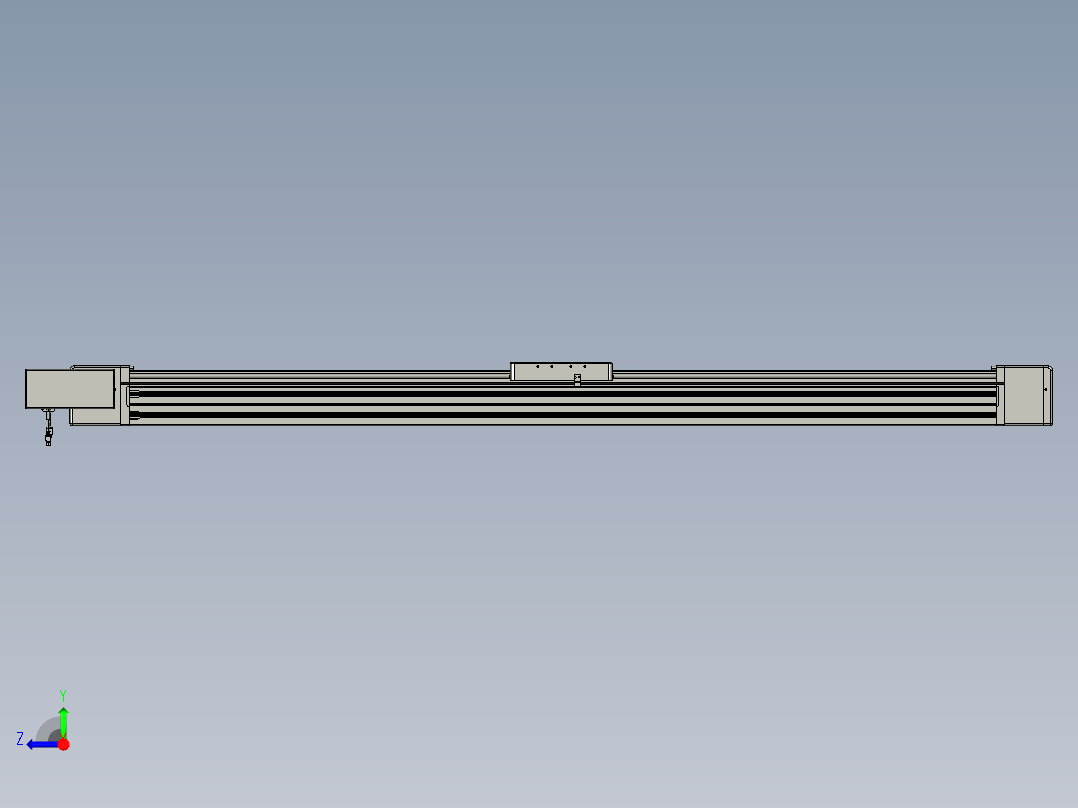 威洛博直线电机模组EB20-L224-S1750-BL-ZP75-MS3-5K右视图