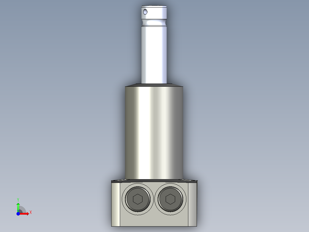 KOSMEKTLB0401-2CR-Q多系列多零件图纸模型前视图