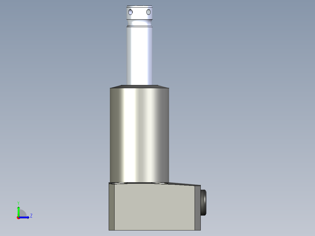 KOSMEKTLB0401-2CR-Q多系列多零件图纸模型左视图
