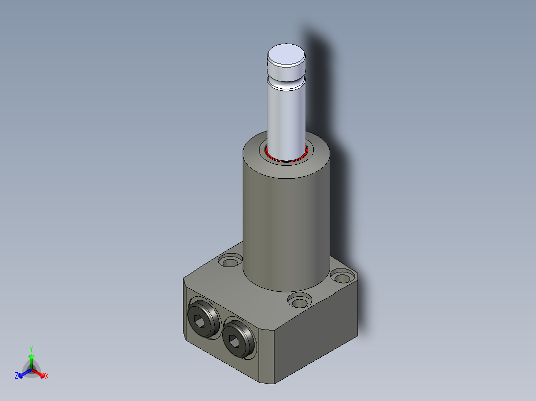 KOSMEKTLB0401-2CR-Q多系列多零件图纸模型正等轴测图