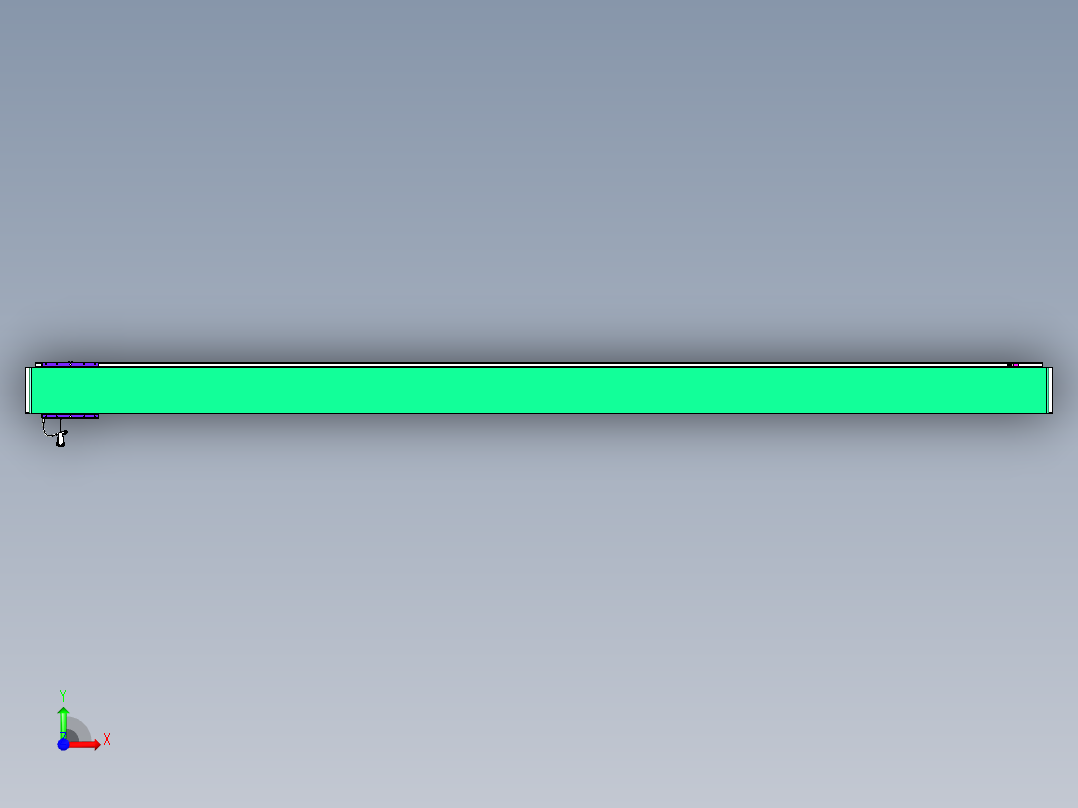 威洛博VL系列直线电机模组-VL17E3-S3450前视图
