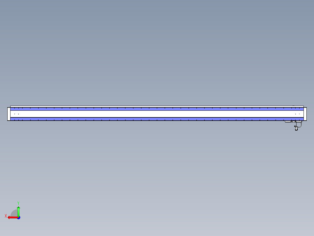威洛博VL系列直线电机模组-VL17E3-S3450后视图