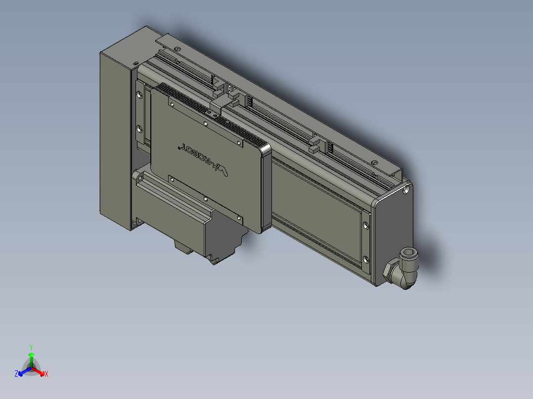 威洛博VC10-S100-BL-P40正等轴测图