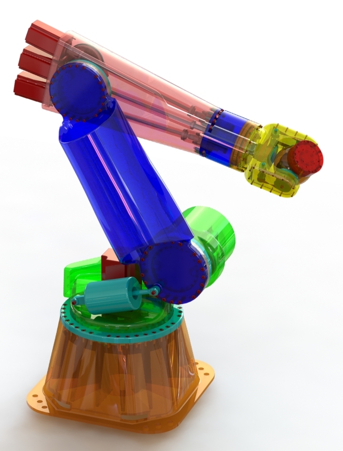 6-dof-robotic-arm-tutorials SW STP IGS