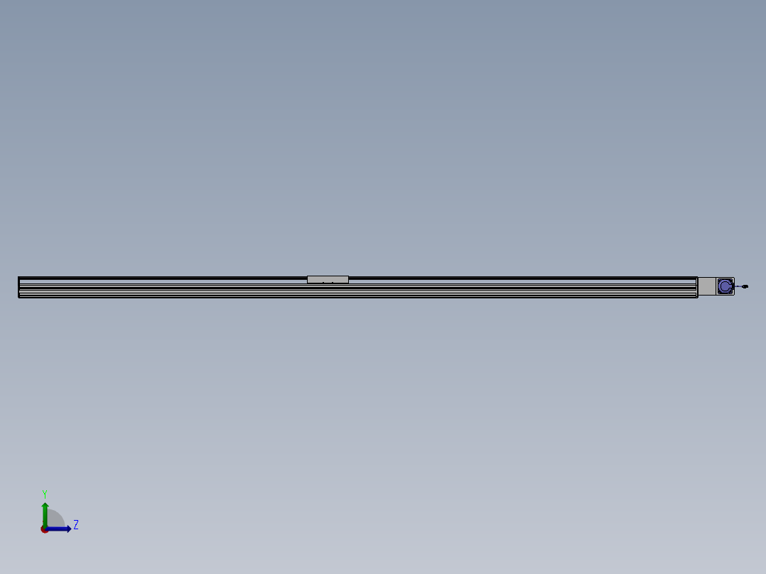 精密模组MT220-L150-3400-R-M75-C4左视图