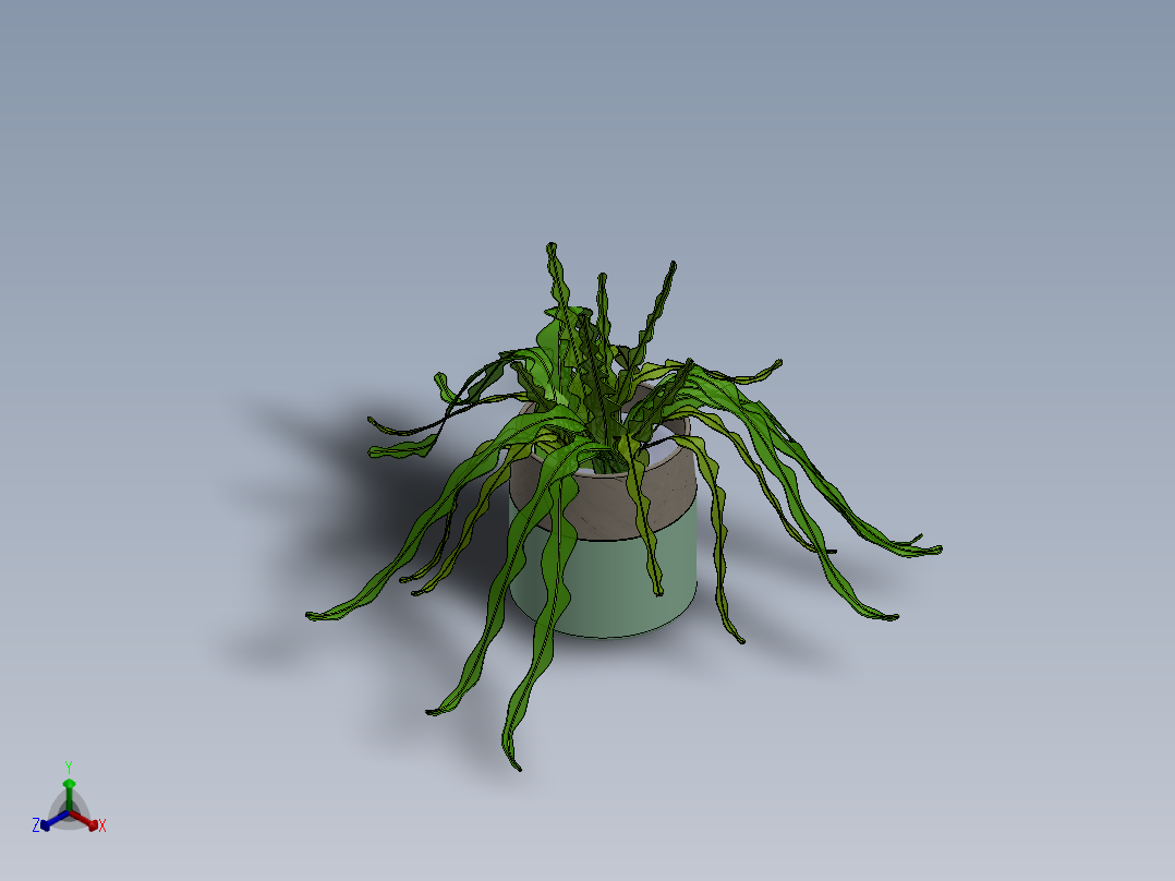 植物4正等轴测图