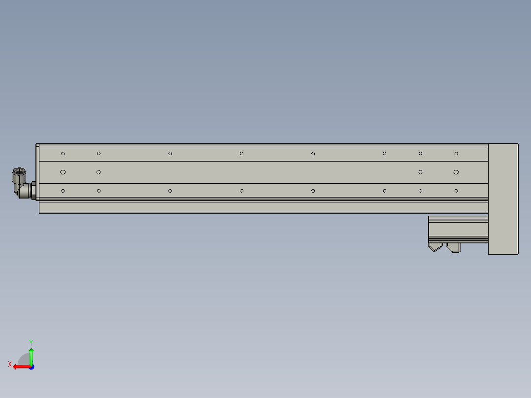 威洛博VC8-S450-BL-P10后视图