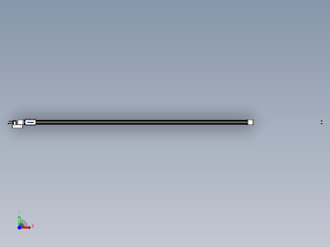 威洛博LB.GB同步带传动--欧规系列GB8-L96-S3650-BL-P40前视图