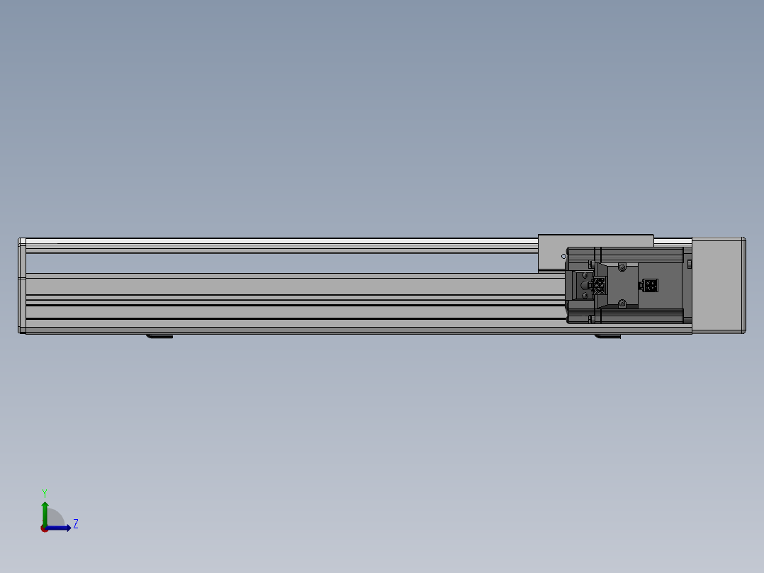 精密模组MY130-T10-350L-BR-P20B-C4-C左视图