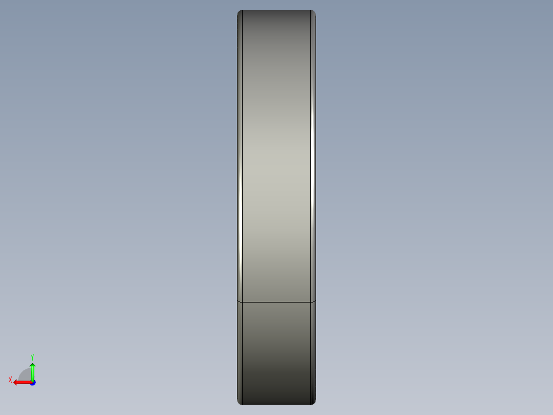 深沟球轴承6212后视图