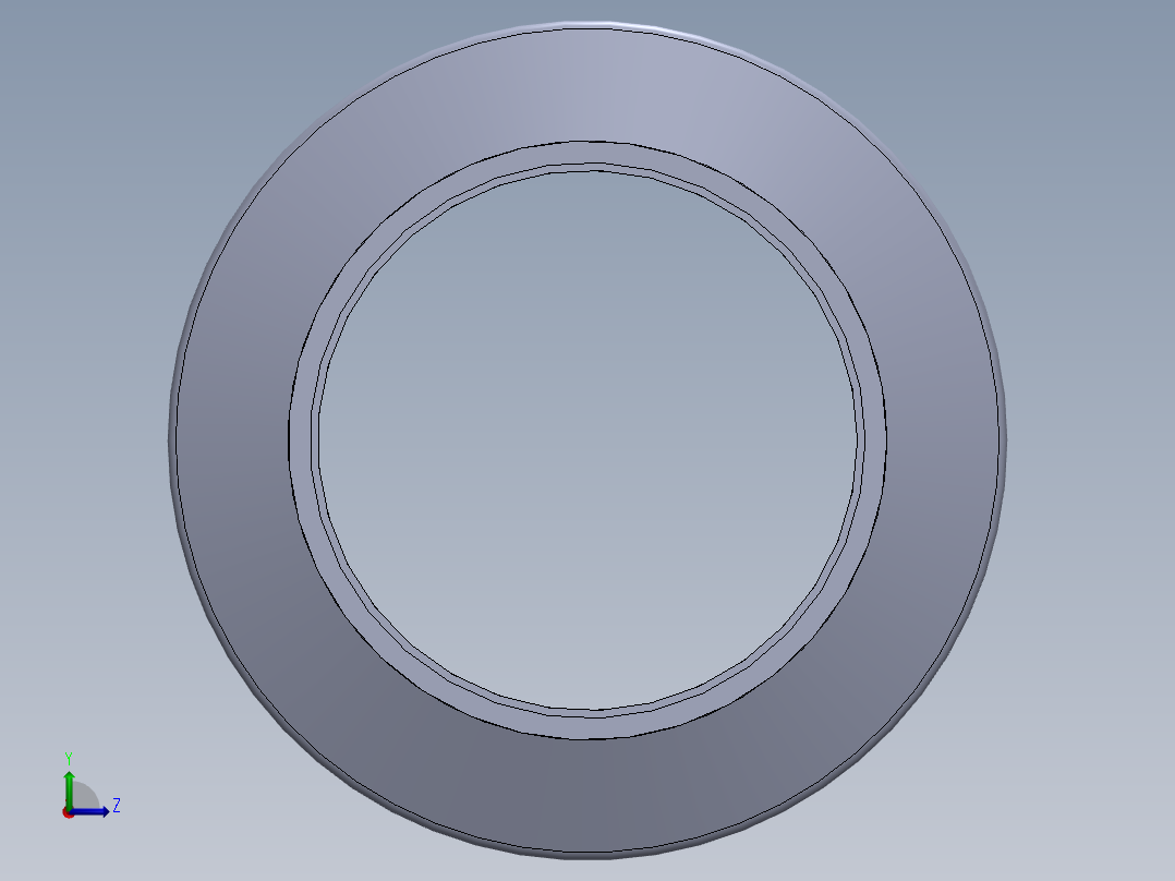 橡胶波纹管左视图