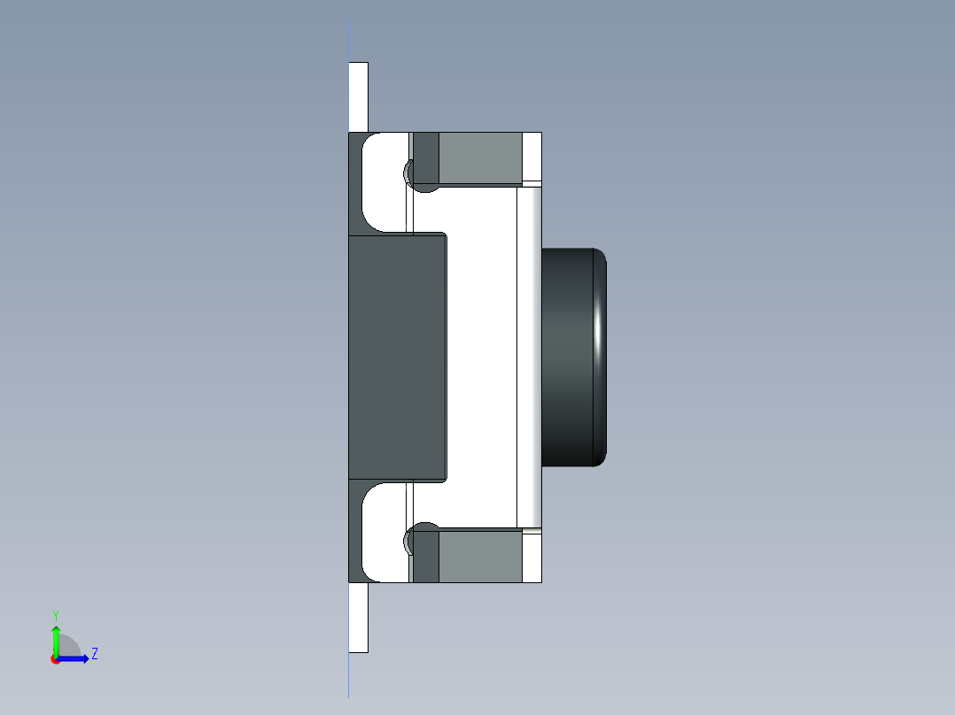 开关继电器保护 SM-tactile_switch_3.5x2.9_4F左视图