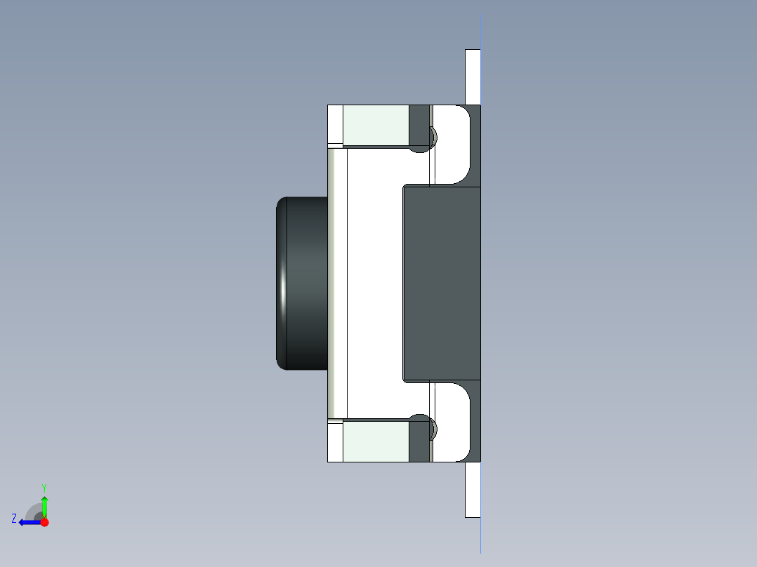 开关继电器保护 SM-tactile_switch_3.5x2.9_4F右视图