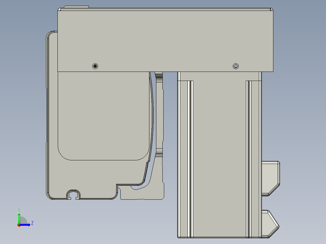 威洛博VBF12-S1400-BRU左视图