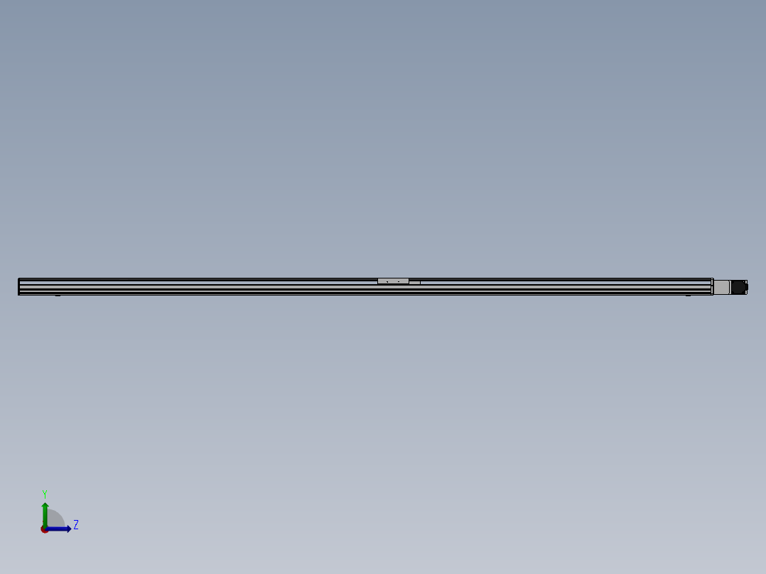 精密模组MT140-L110-2800-R-M40-C4左视图