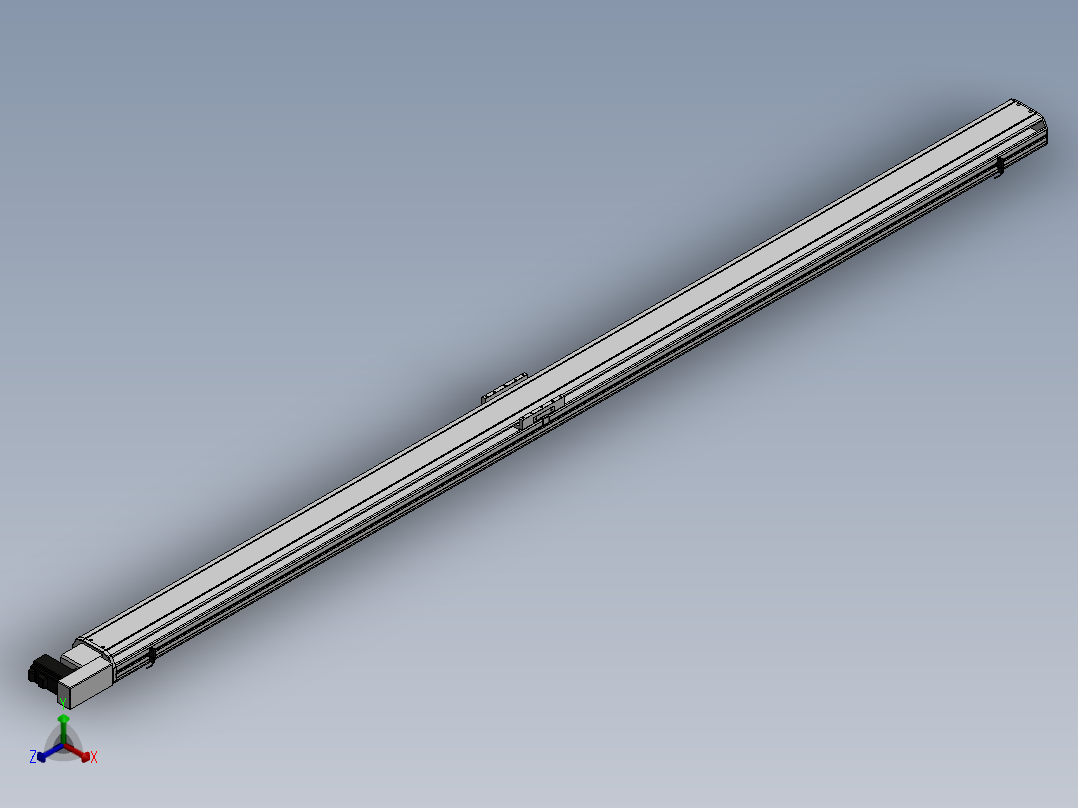 精密模组MT140-L110-2800-R-M40-C4正等轴测图