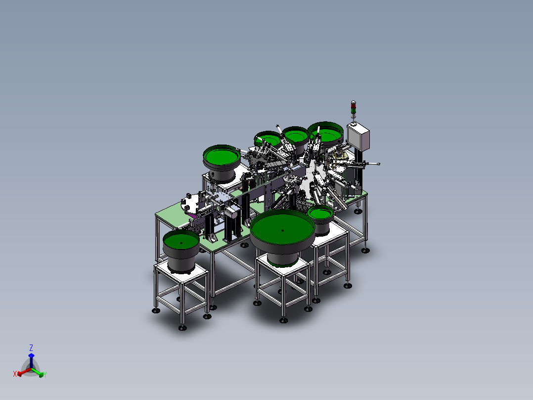 全自动端子装配机（sw14可编辑+工程图）