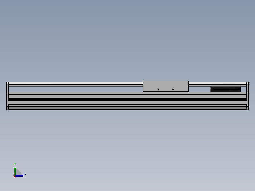 精密模组MY170-T10-400L-M-P40B-C4-C左视图