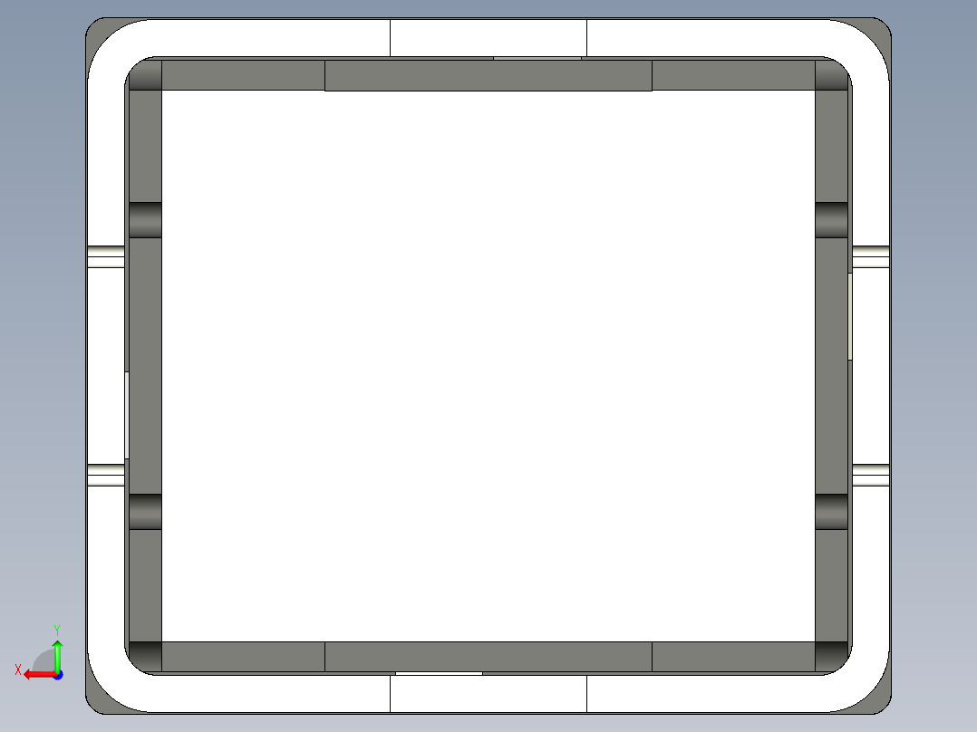 基恩士AP-A01_kc图纸模型后视图
