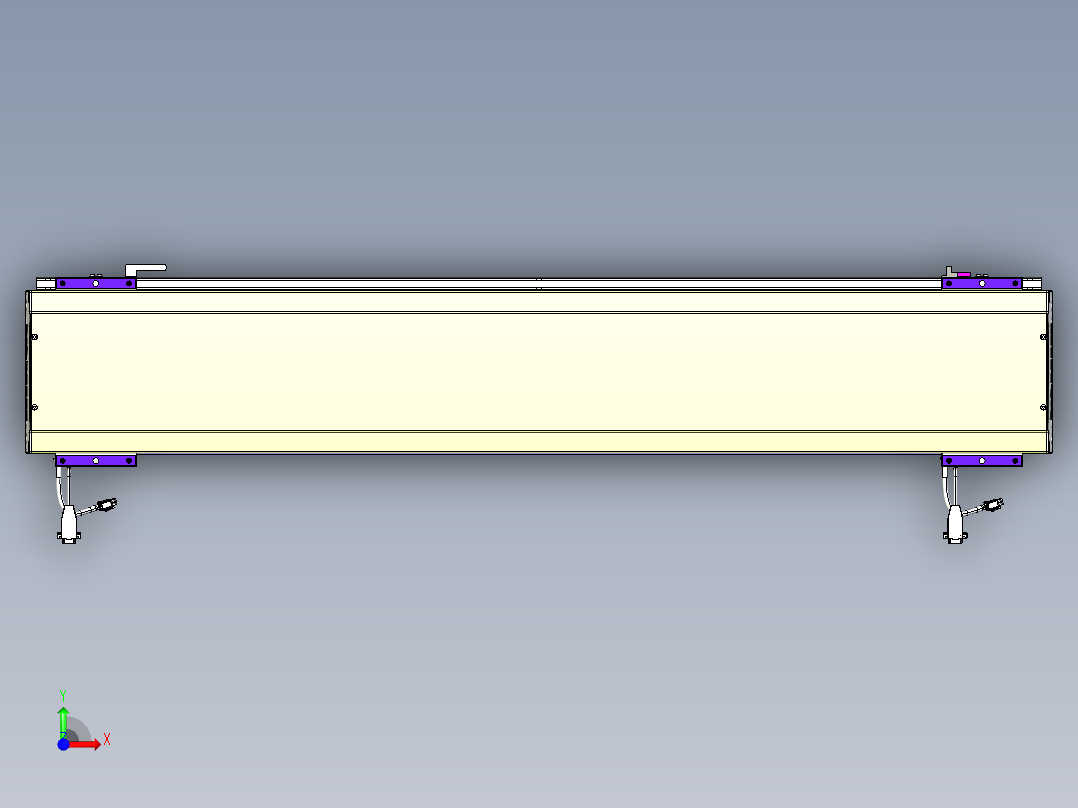 威洛博VL系列3d模型模组2VL22H1Y-S1050前视图