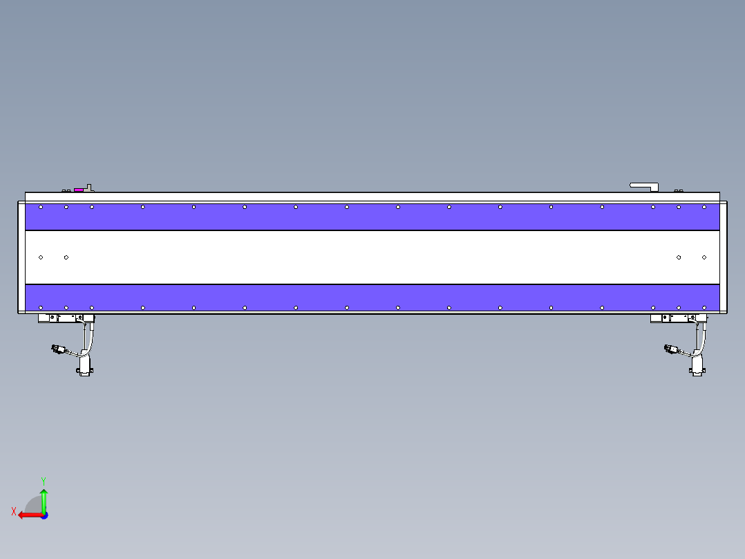 威洛博VL系列3d模型模组2VL22H1Y-S1050后视图