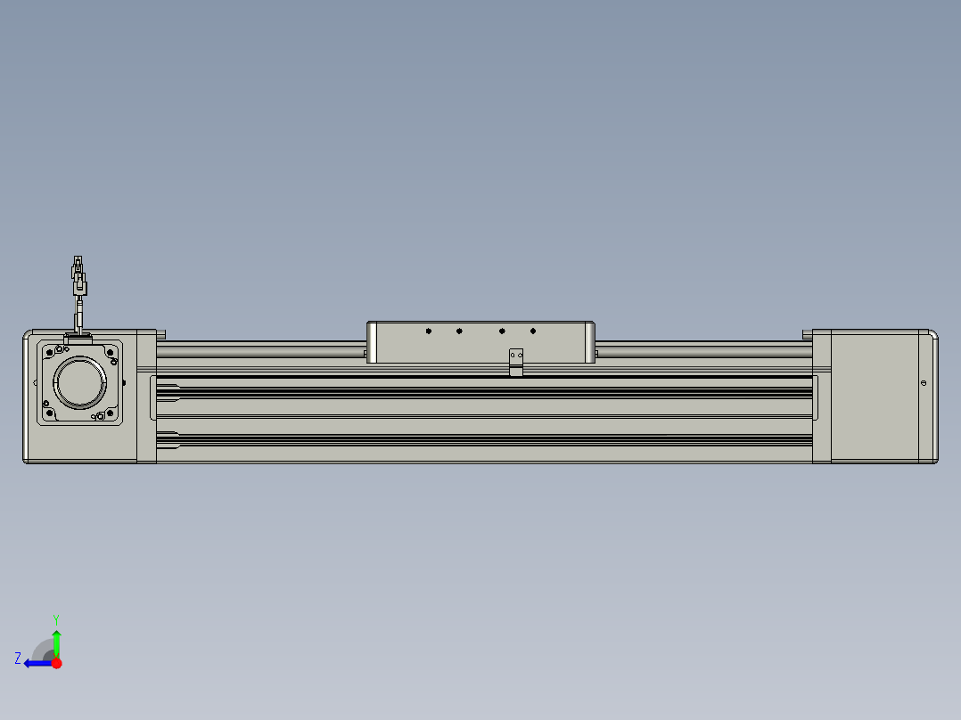 威洛博直线电机模组EB20-L224-S400-L-ZP75-MS3-5K右视图
