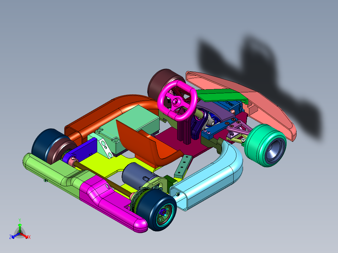 无线遥控汽车卡丁车