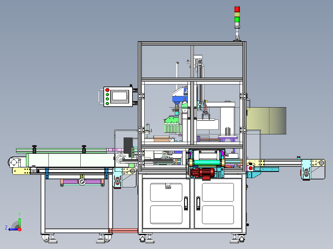 药水瓶自动开箱装箱设备（含DFM,BOM）sw17可编辑