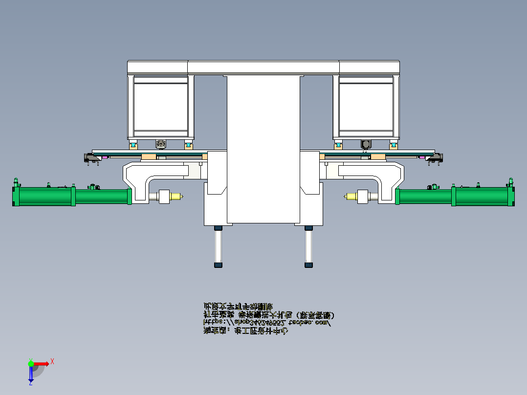 A2_4缸双头TOX铆接机SW2016俯视图