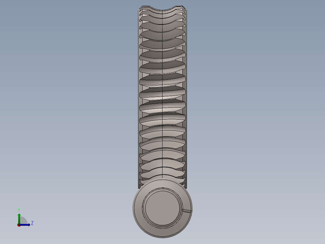 齿轮啮合 (143)左视图