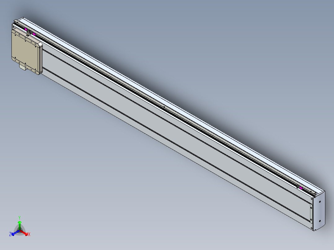 威洛博LC系列3d模型模组LC22H2Y-S2000正等轴测图