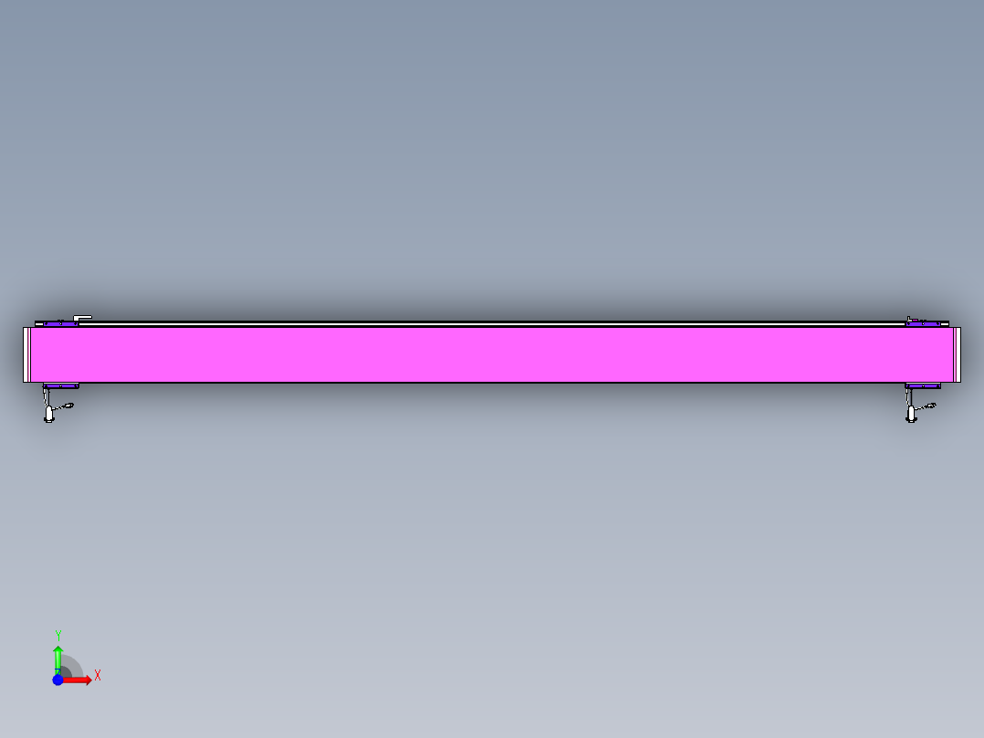 威洛博VL系列3d模型模组2VL17E1Y-S2500前视图