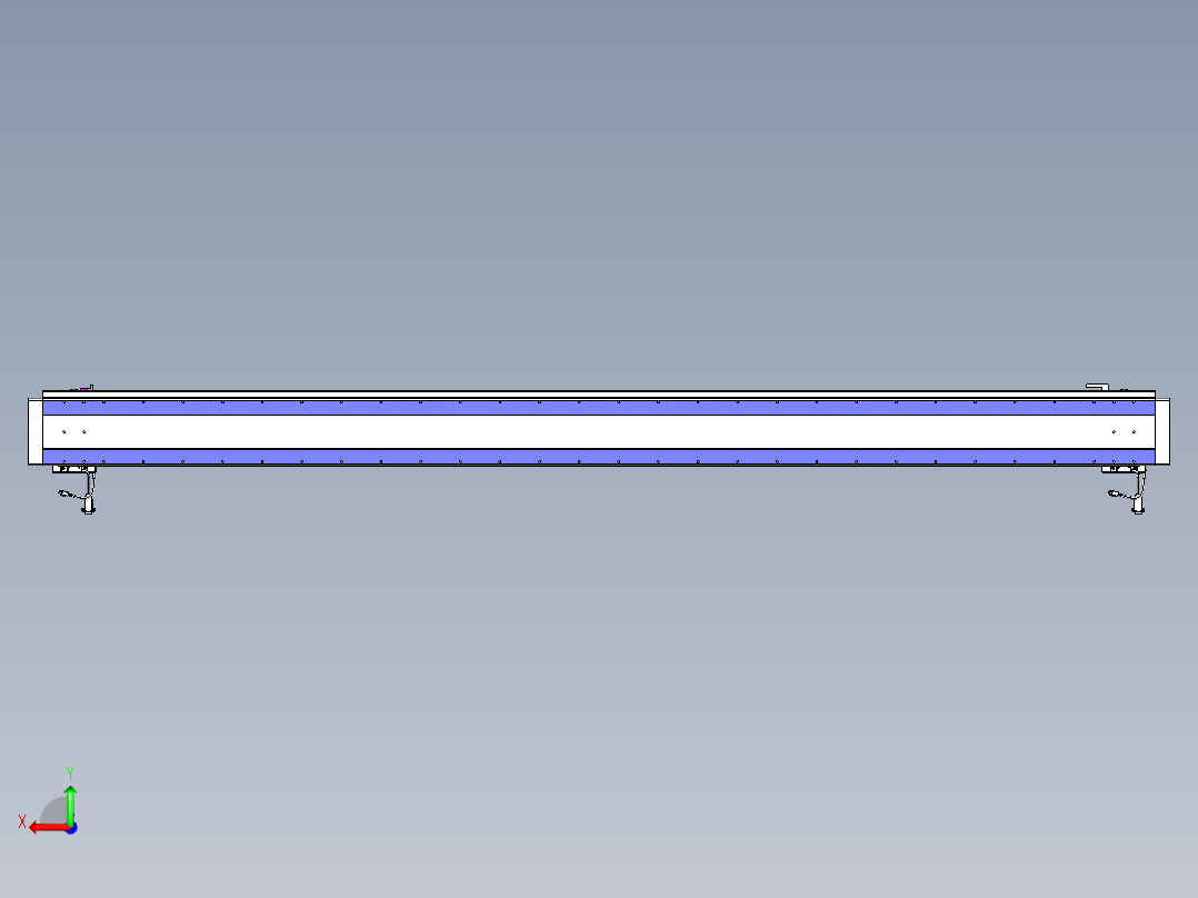 威洛博VL系列3d模型模组2VL17E1Y-S2500后视图