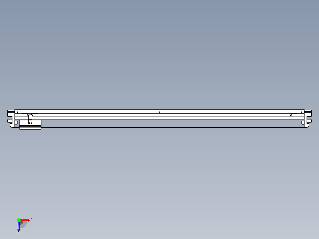 威洛博VL系列3d模型模组VL22H1Y-S1300俯视图