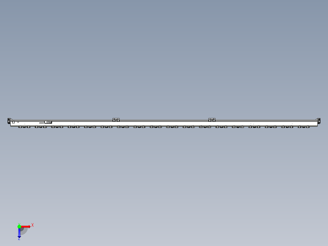 基恩士SJ-H228_kc图纸模型俯视图