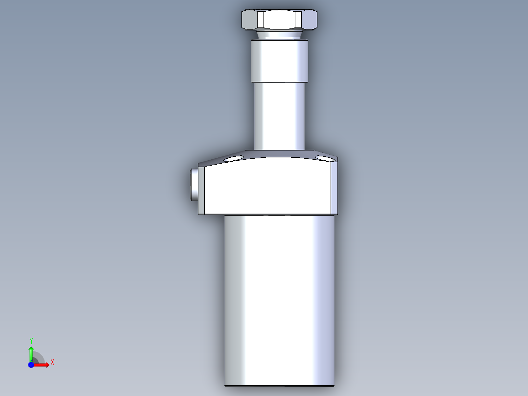 KOSMEKLHA0480-CL-Q20多系列多零件图纸模型前视图