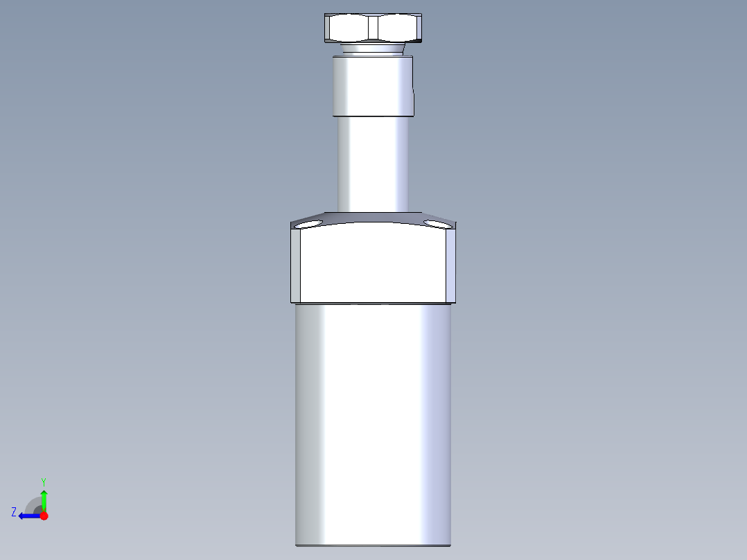 KOSMEKLHA0480-CL-Q20多系列多零件图纸模型右视图