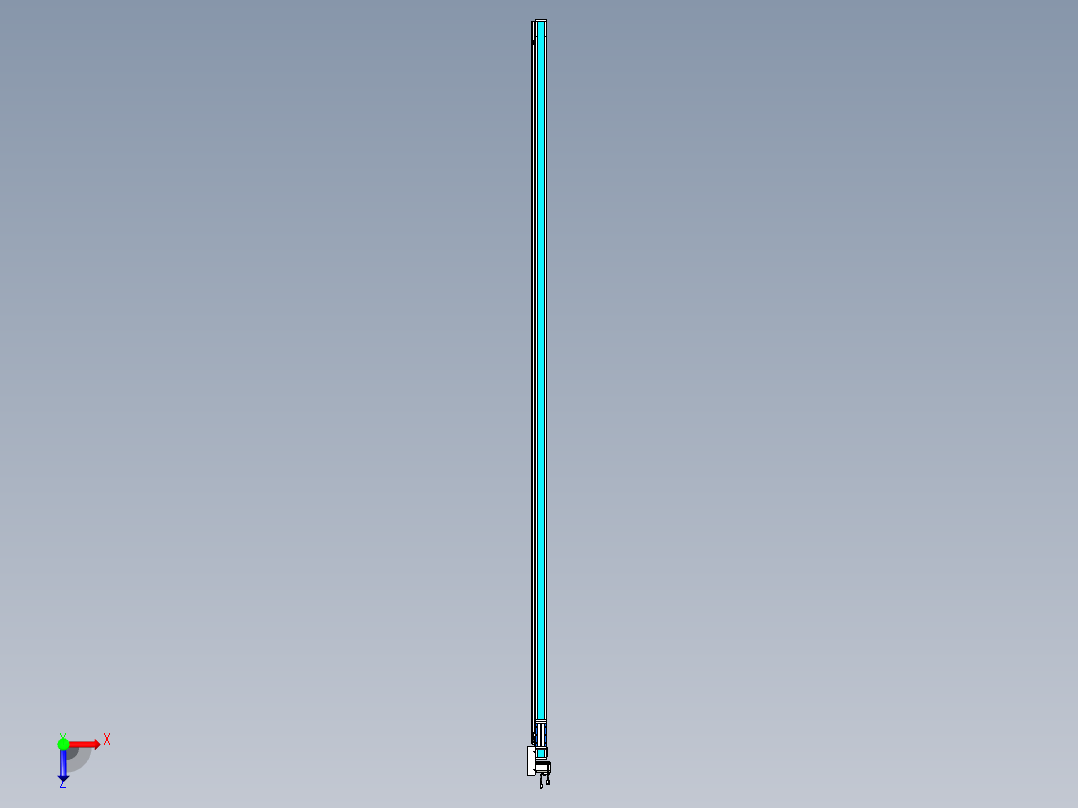 威洛博LB.GB同步带传动--欧规系列LB6A-L65-S3850-BR俯视图