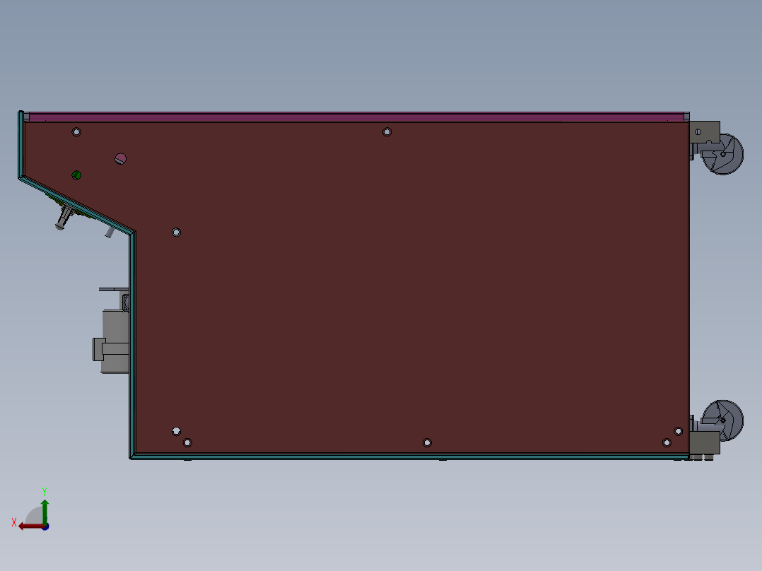 限压式变量叶片泵性能测试试验台液压系统的设计【含图和文档】后视图
