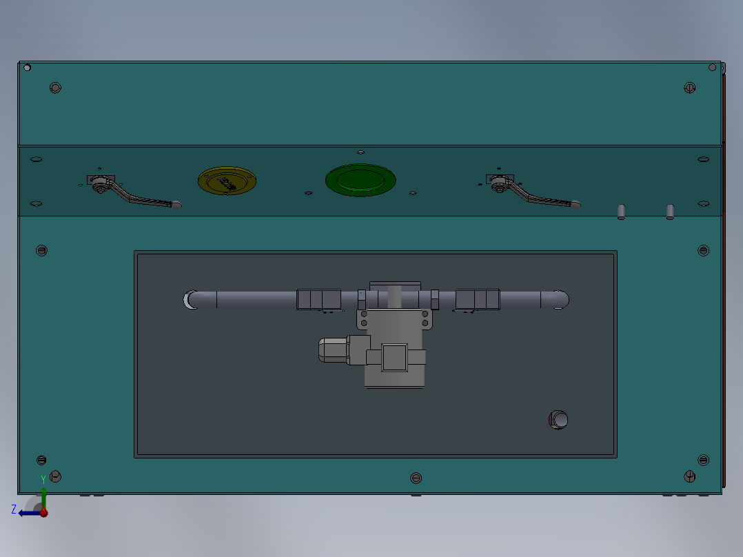 限压式变量叶片泵性能测试试验台液压系统的设计【含图和文档】右视图