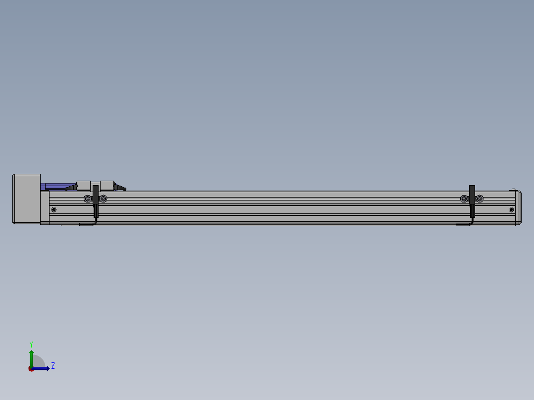 精密模组MY50-T10-450-BR-P10B-C4-C左视图