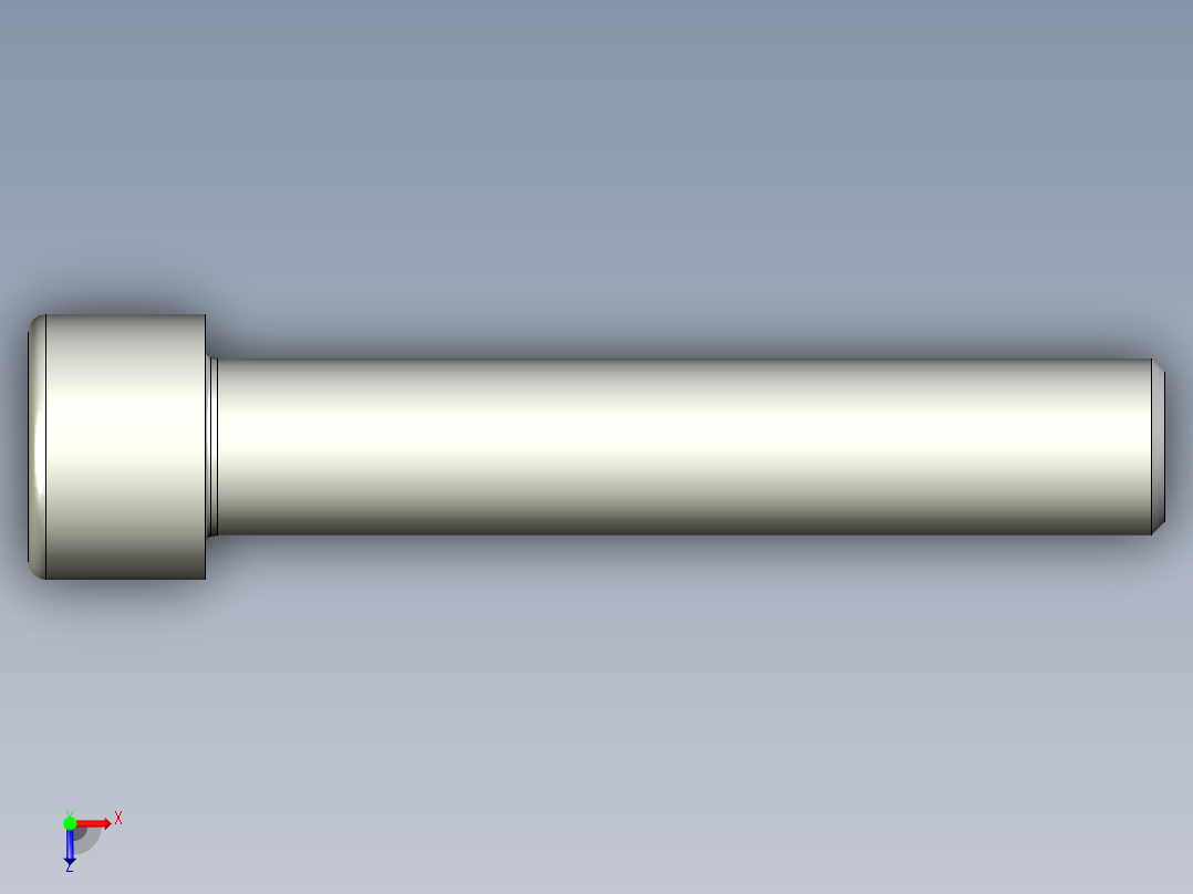 螺钉-DIN_912-M24x130.stp俯视图