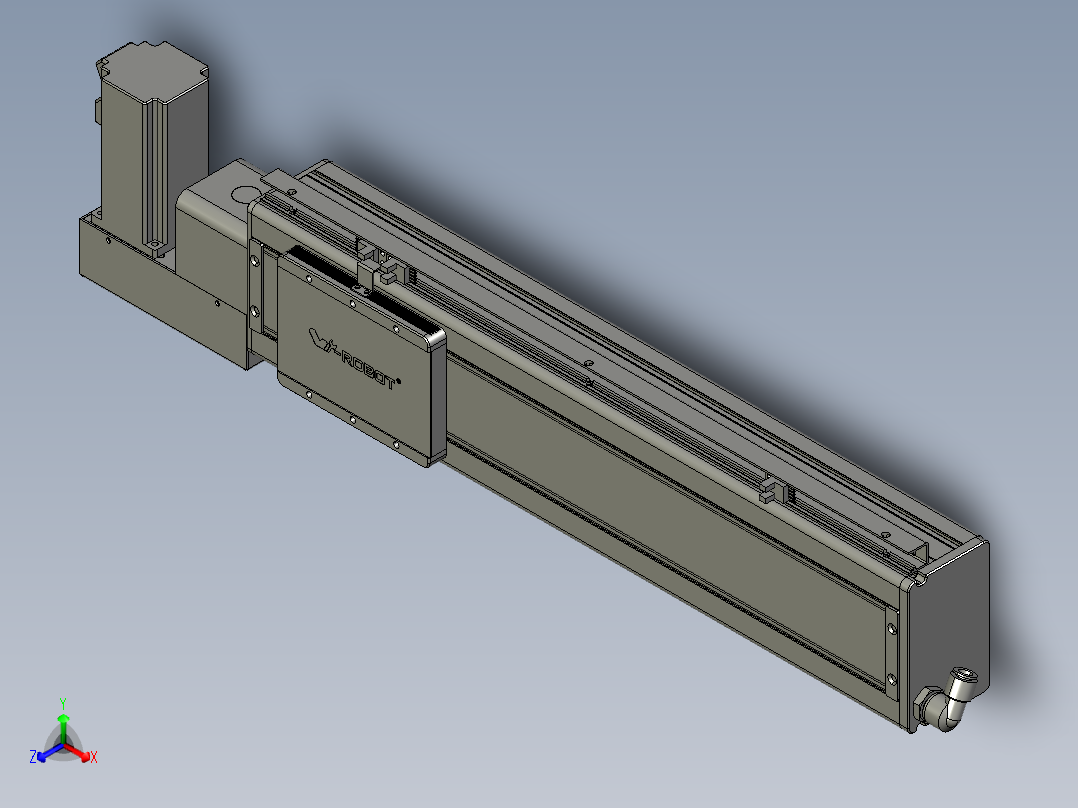 威洛博VBC12-S350-BL-P40正等轴测图