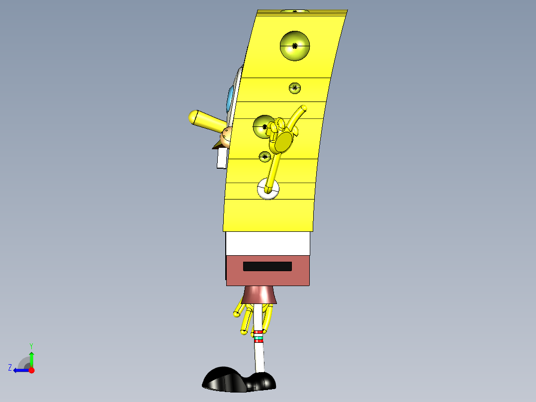 海绵宝宝先生右视图