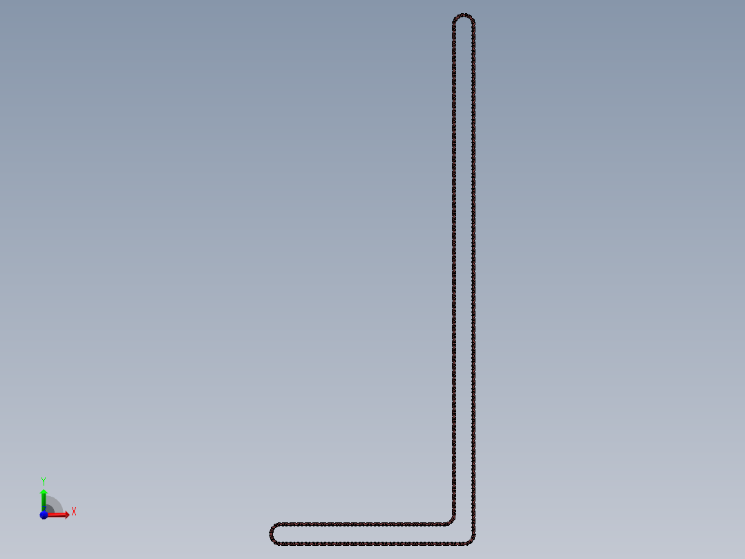 红外线流水线烤箱方案（sw18可编辑+cad）前视图