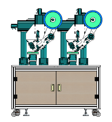 双工位贴胶带设备sw18