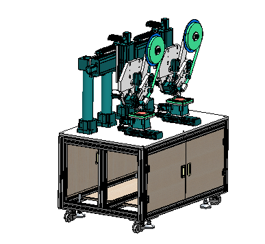 双工位贴胶带设备sw18